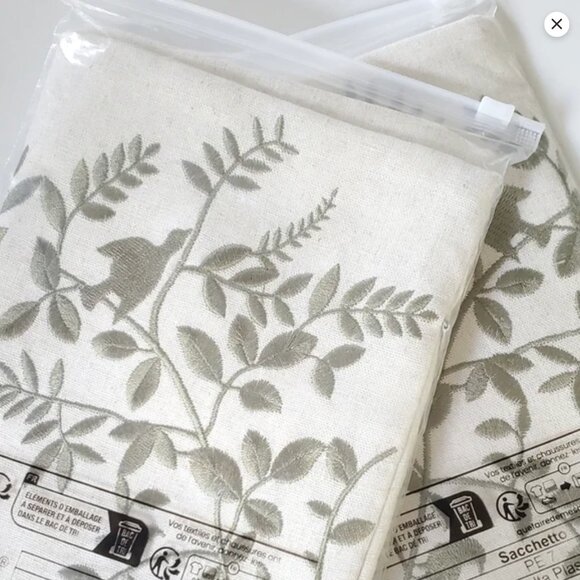 NWT 💕 Decor Tree Leaves Embroidery Cover for pillow Decor (One) 💕 - Picture 5 of 5